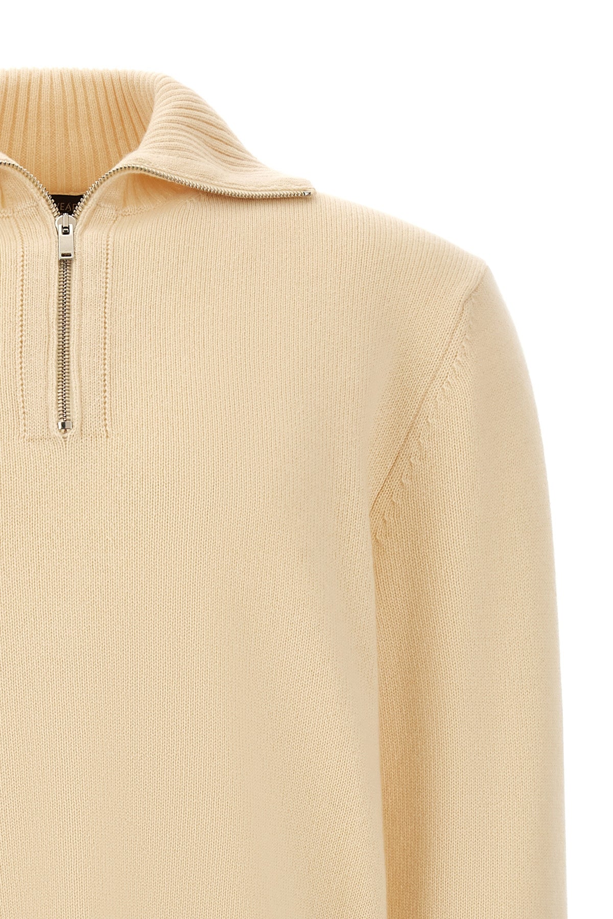 the zanone half-zip cashmere sweater