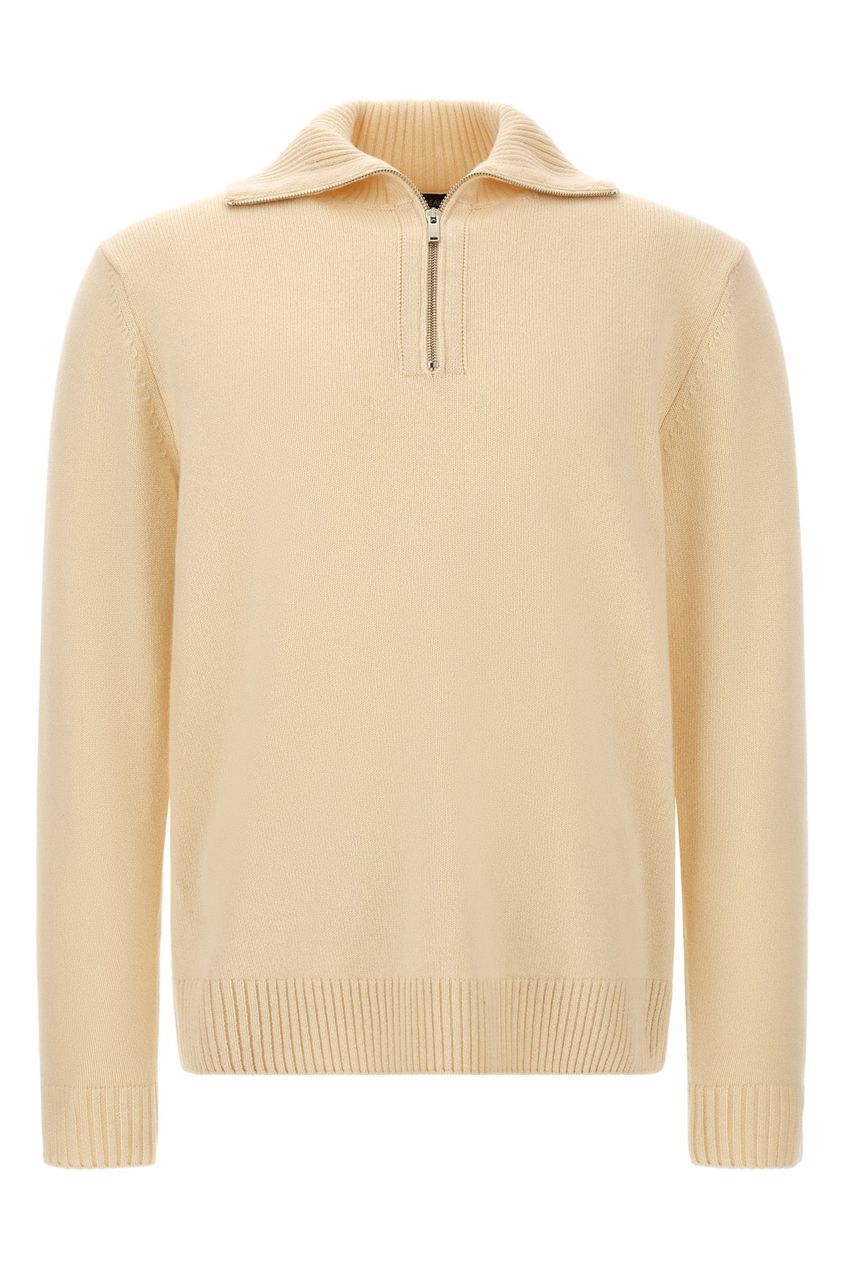 the zanone half-zip cashmere sweater