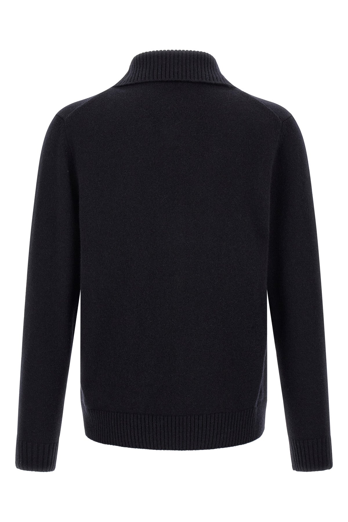 the zanone pure cashmere half-zip sweater