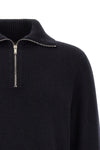 the zanone pure cashmere half-zip sweater