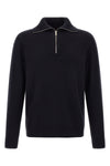 the zanone pure cashmere half-zip sweater
