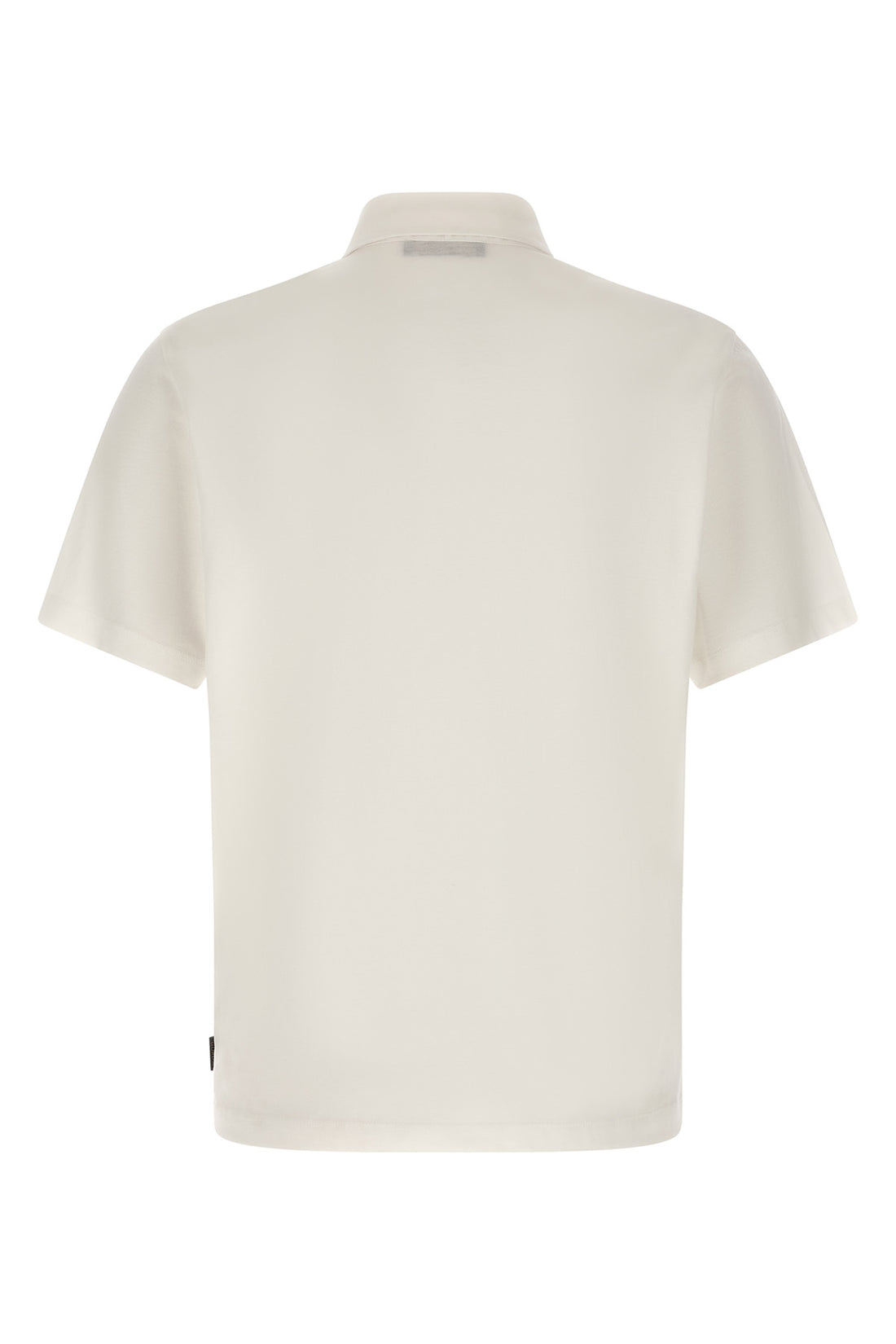 ZANONE 56 polo shirt in cotton and silk blend