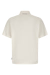 polo shirt in cotton and silk blend