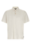 polo shirt in cotton and silk blend