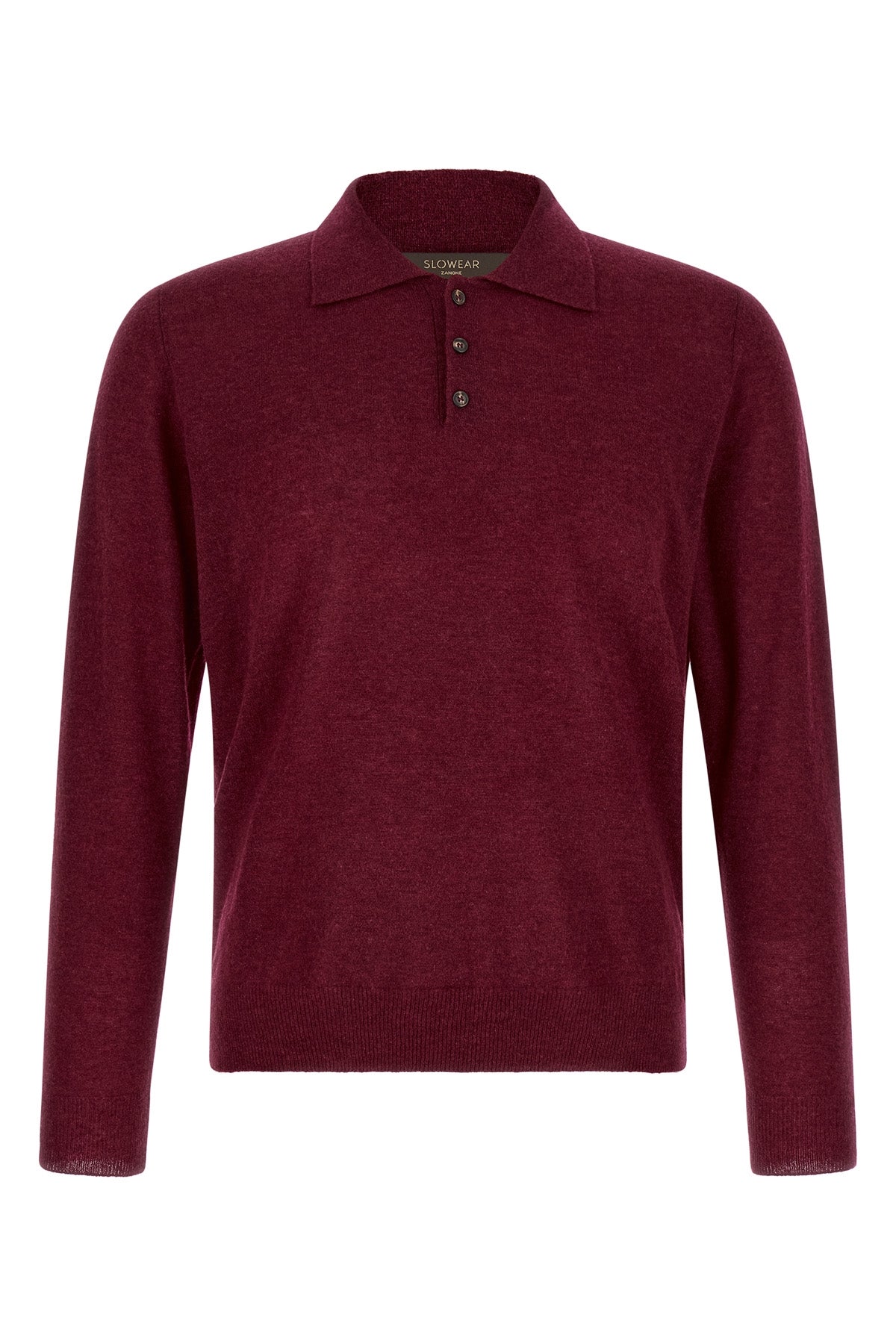 the zanone long-sleeved polo shirt
