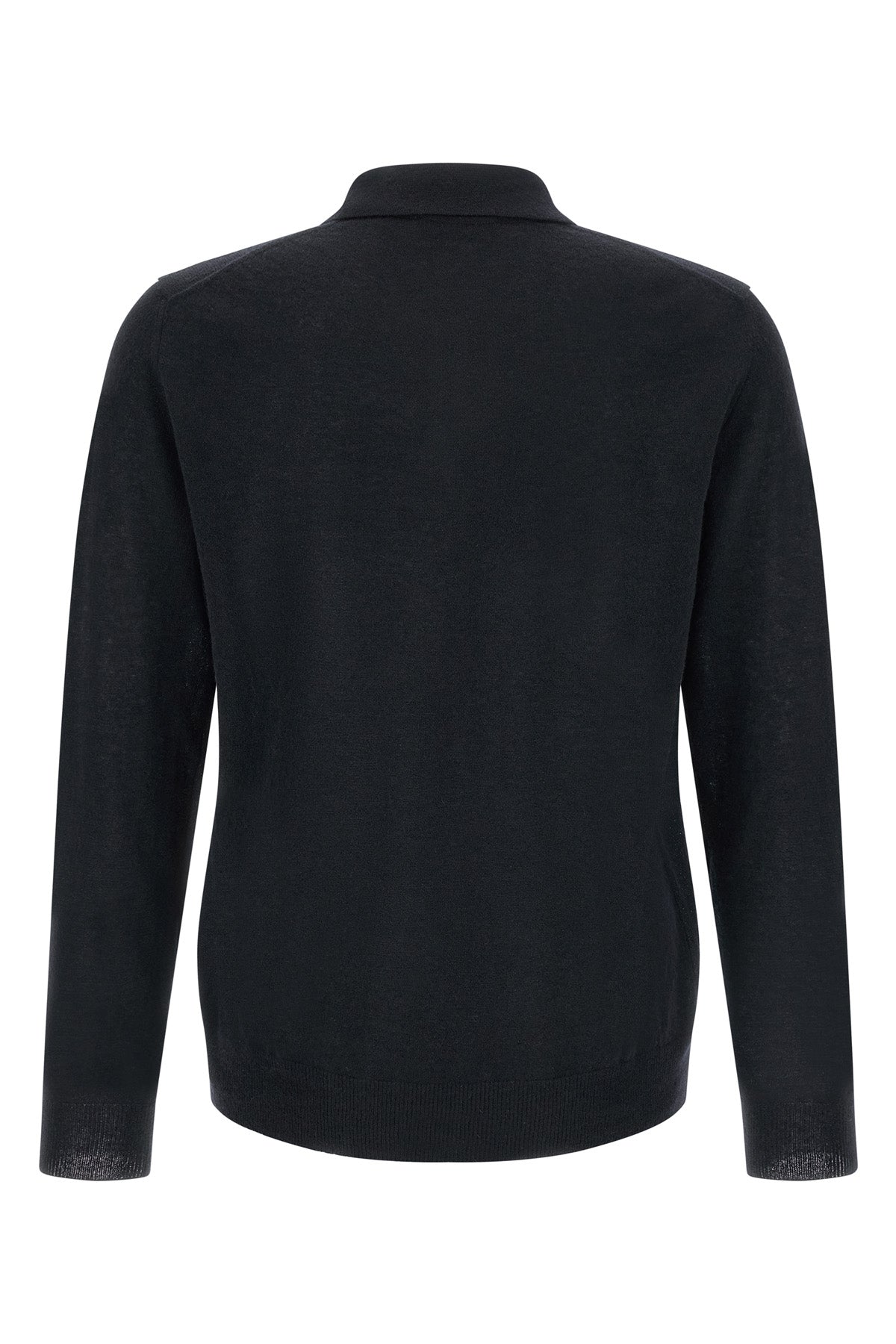 the zanone long-sleeved polo shirt