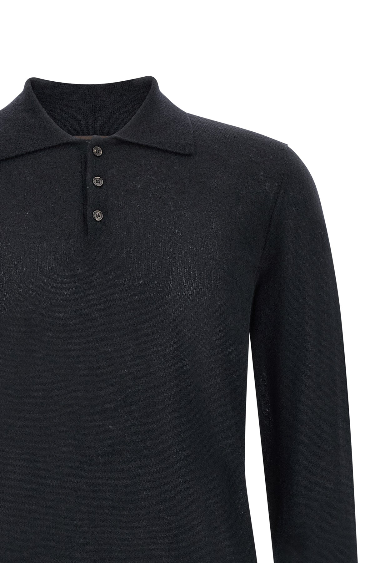 the zanone long-sleeved polo shirt