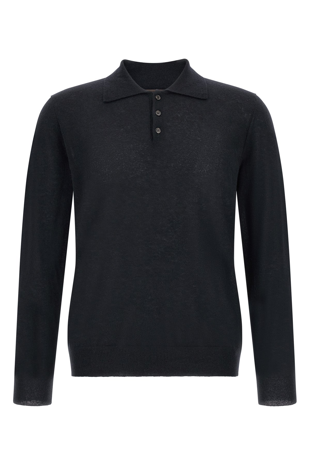 the zanone long-sleeved polo shirt