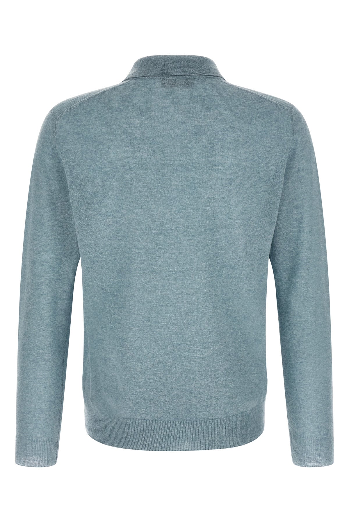 the zanone long-sleeved polo shirt