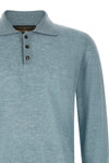 the zanone long-sleeved polo shirt