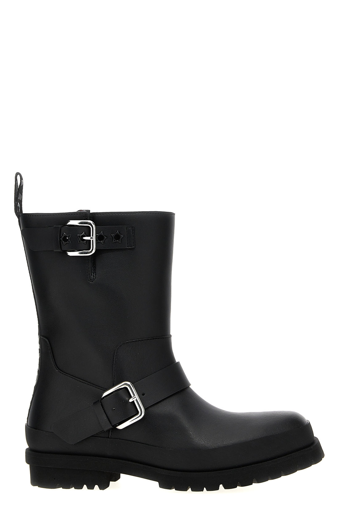 STELLA MCCARTNEY 35 biker ankle boots in vegea fabric