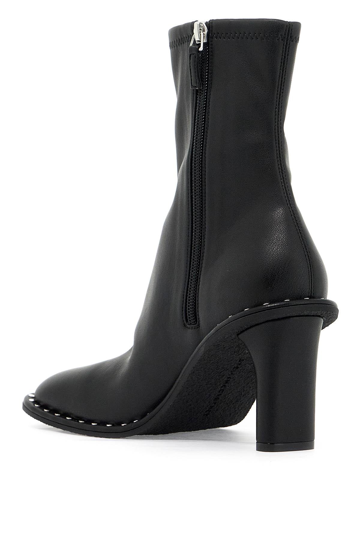 ryder sock ankle boots with heel