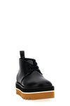 desert sneak-elyse ankle boots in leather-effect fabric