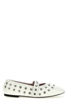 ryder ballet flats in leather-effect fabric