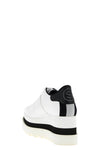 elyse sneakers in leather-effect fabric