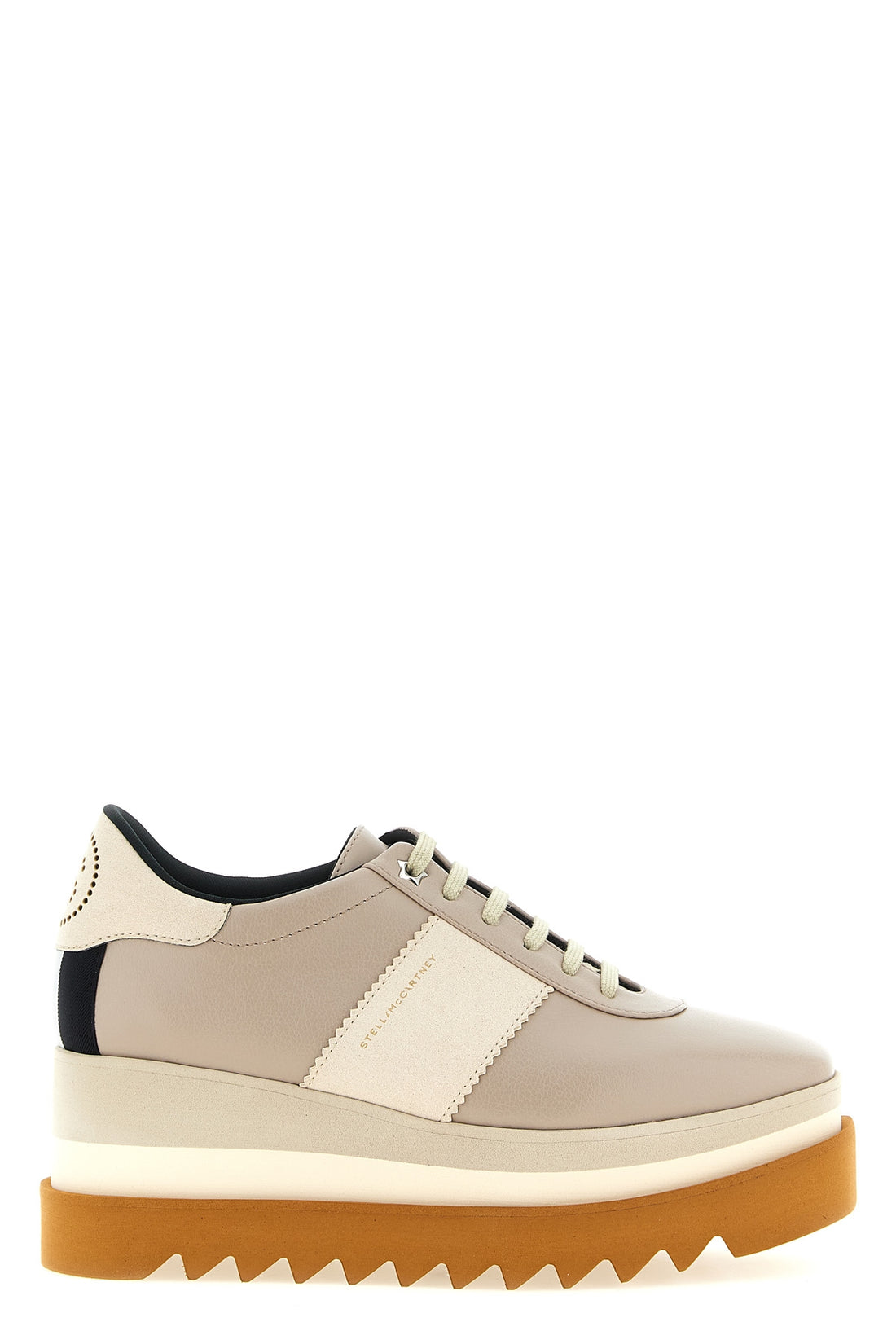 STELLA MCCARTNEY 34.5 stella mccartney sneak-elyse platform sneakers redefine the volumes of the con