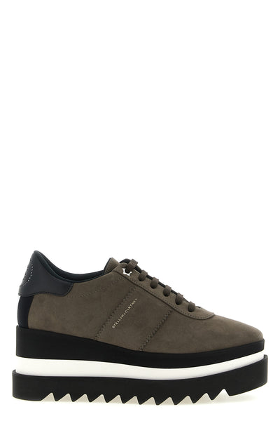 stella mccartney sneak-elyse sneakers redefine the volumes of contemporary foo