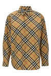 check print cotton shirt