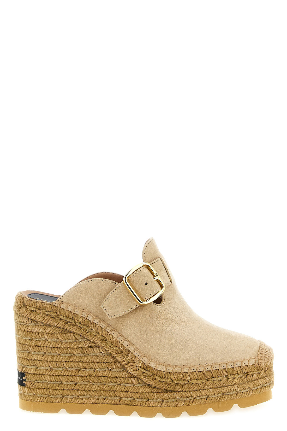STELLA MCCARTNEY 37 gaia sabots in a vegan alternative to suede