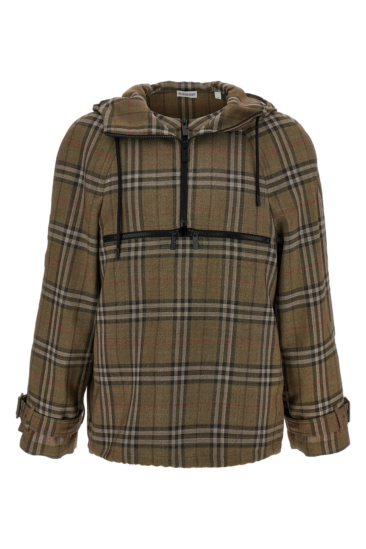 check fabric shirt