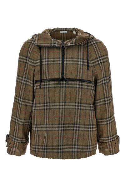 check fabric shirt