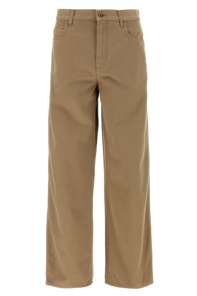 5-pocket cotton canvas pants