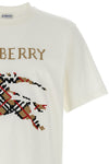 burberry check cotton jersey t-shirt