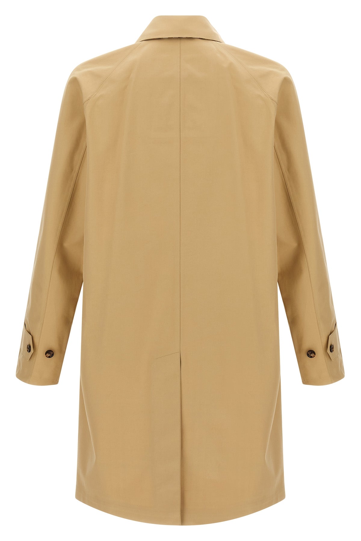 car coat york in doubled cotton gabardine