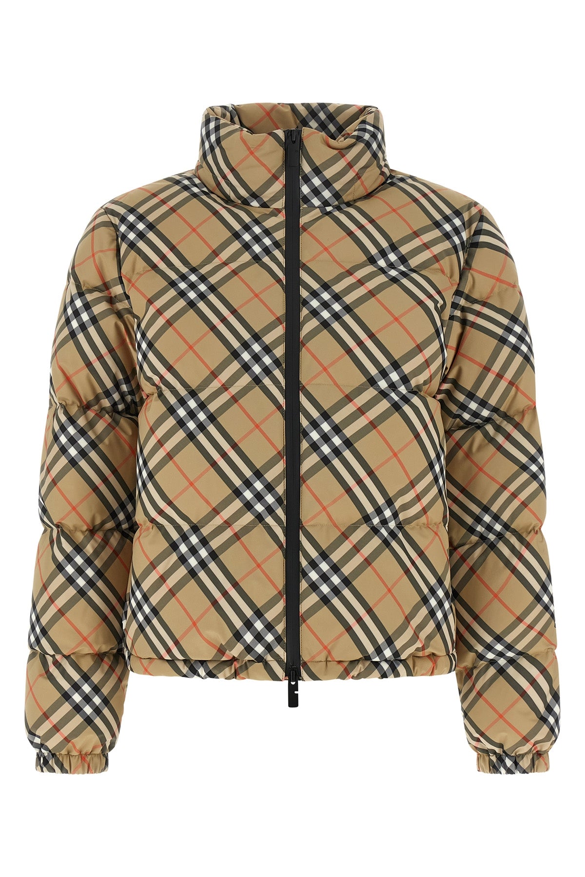 the burberry ambleside check down jacket