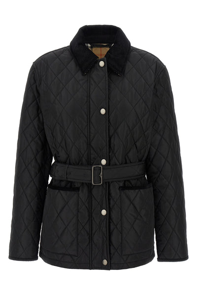 chiltern light nylon quilted jacket