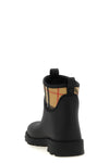 marsh stamp ankle boots in rubber and nylon blend woven