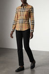 lapwing cotton twill shirt woven
