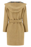 reversible hampshire solid colour boiled wool coat