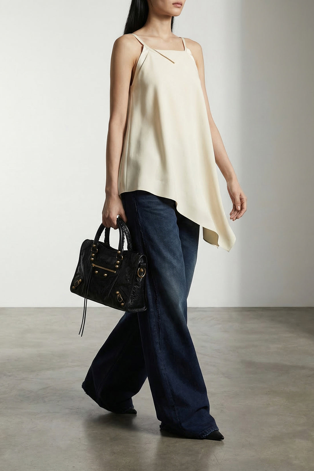 BALENCIAGA OS arena storico le city s lambskin handbag