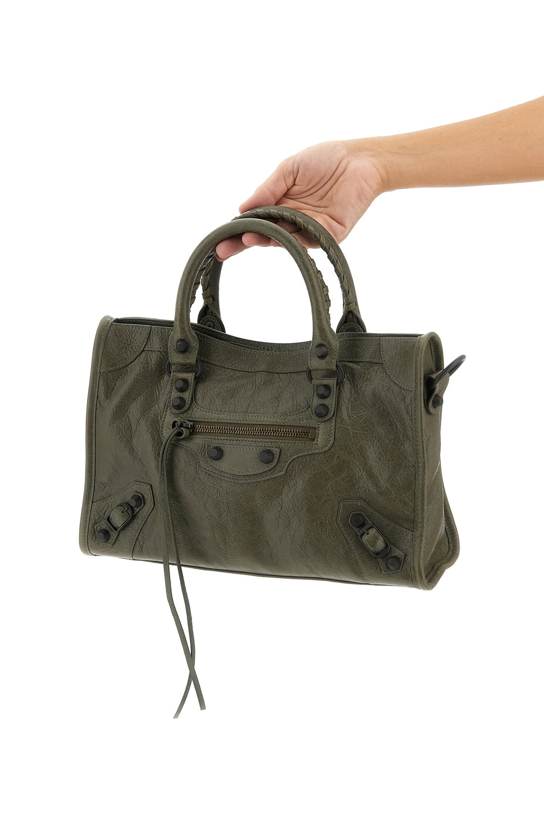BALENCIAGA OS arena storico le city bag s lambskin handbag