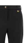 anne stretch cotton trousers