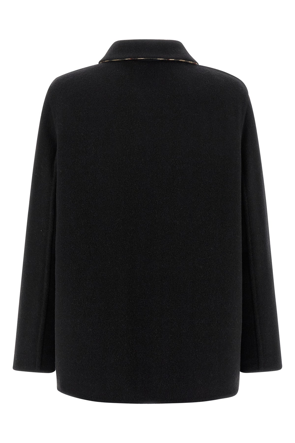 double face wool twill jacket