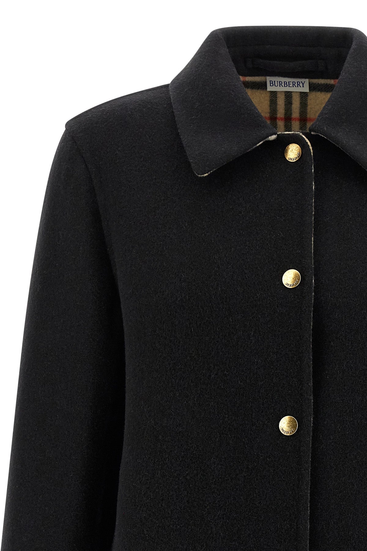 double face wool twill jacket