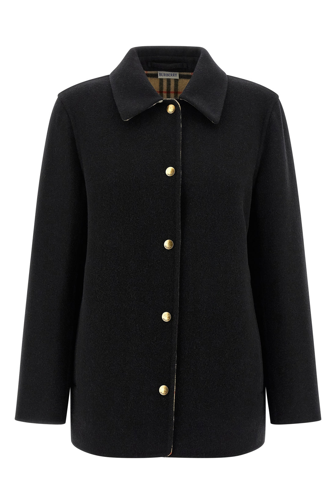 BURBERRY 10 double face wool twill jacket