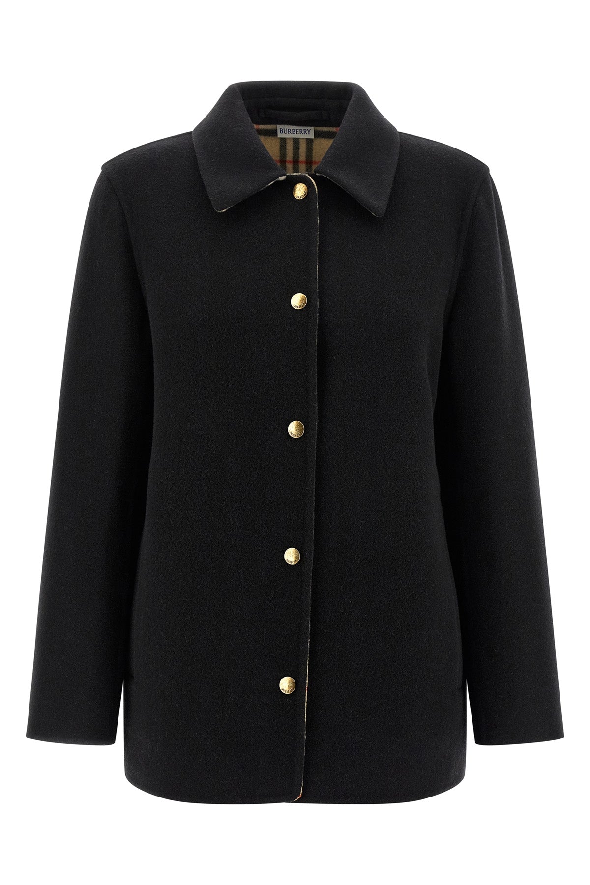 double face wool twill jacket