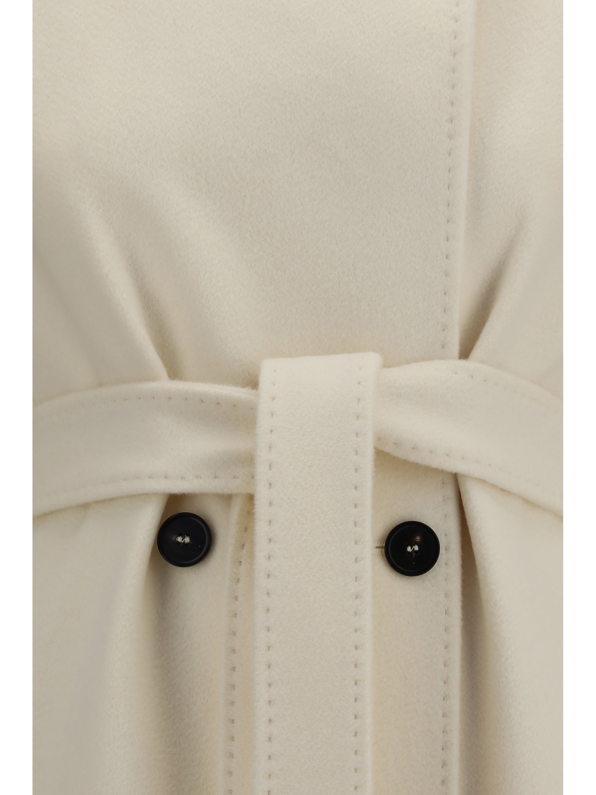 double breasted wool coat