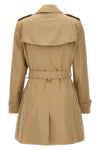 double-breasted chelsea medium cotton trench coat