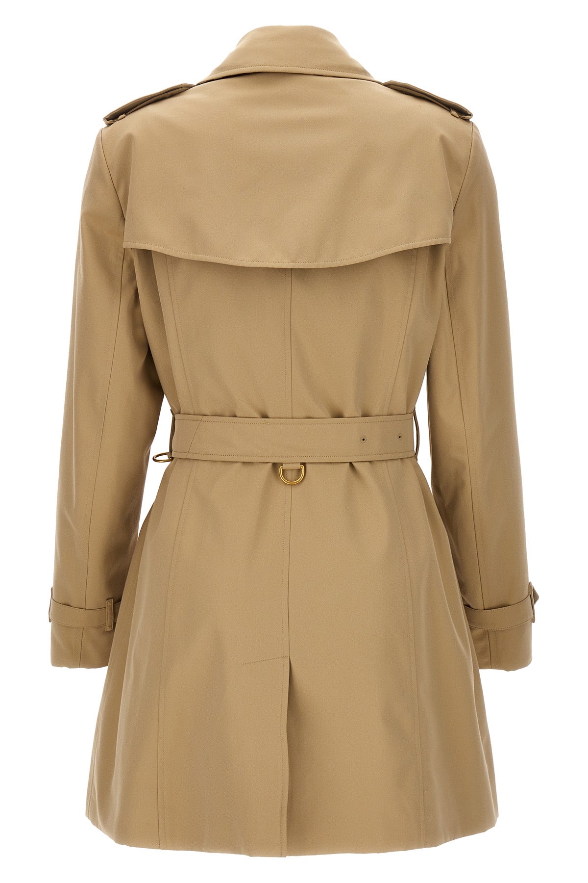 double-breasted chelsea medium cotton trench coat