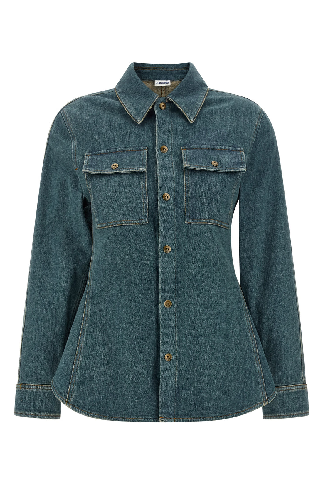 BURBERRY 6 dakota shirt in heavy cotton denim