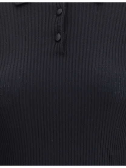 DOLCE &amp; GABBANA 40 ribbed polo sweater