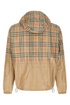 burberry check degradé viscose newport windbreaker