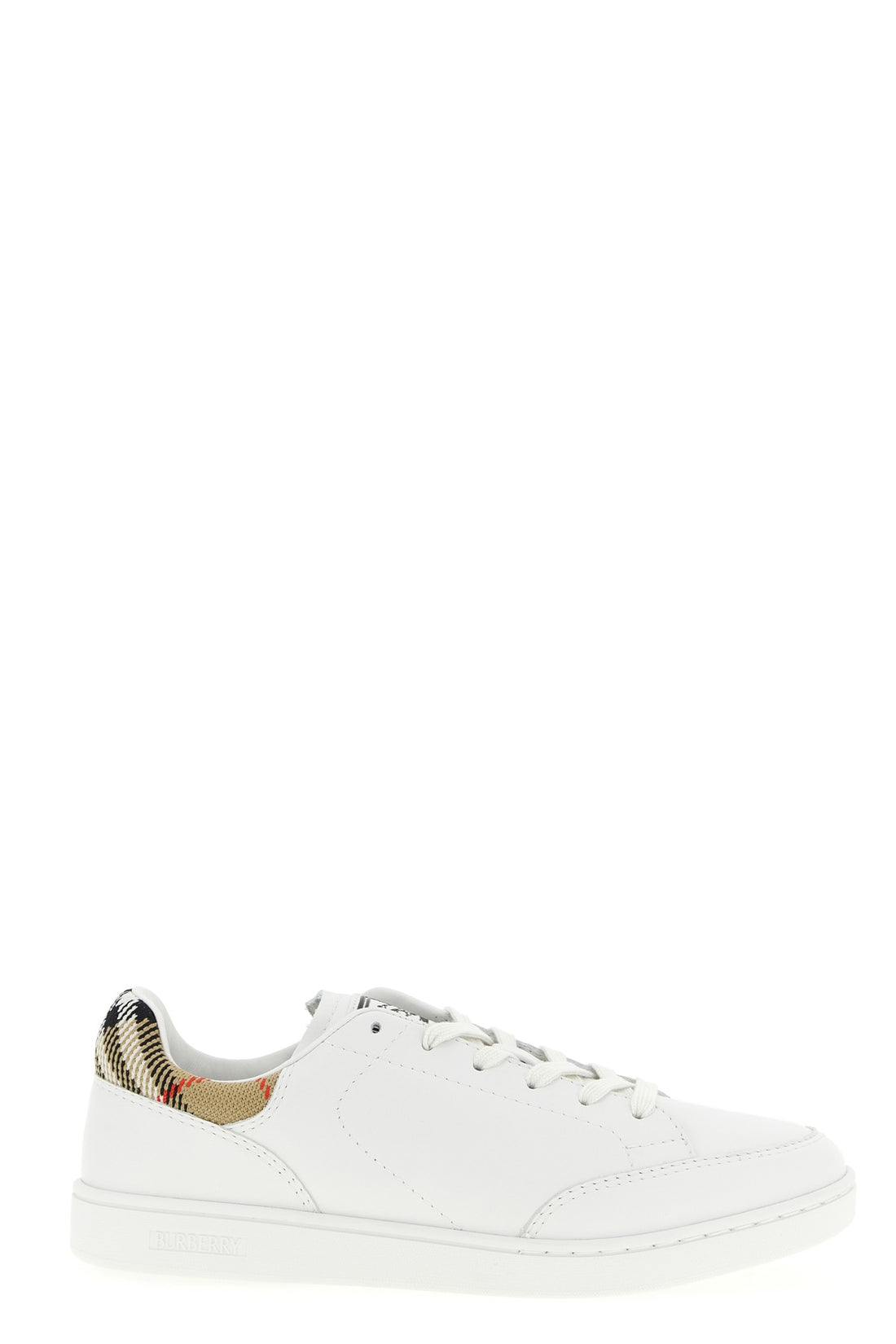 BURBERRY 38.5 leather sneakers