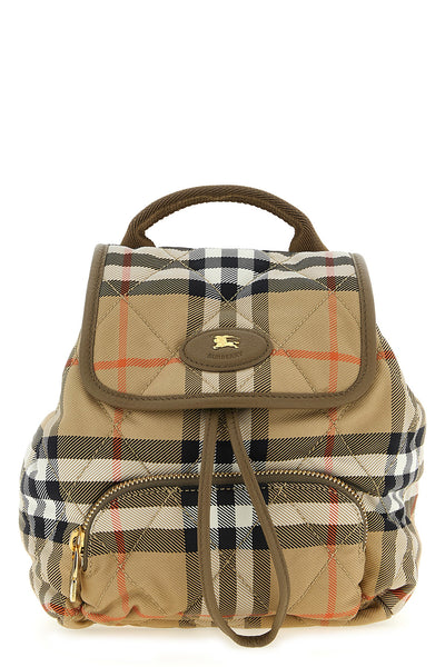 horseshoe mini? quilted nylon backpack woven