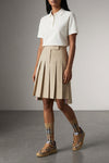 priscilla cotton piqué polo shirt