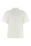 priscilla cotton piqué polo shirt